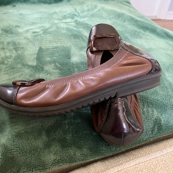 Womens Earth brand good quality leather  shoes, brown, top quality comfort. - Picture 5 of 11